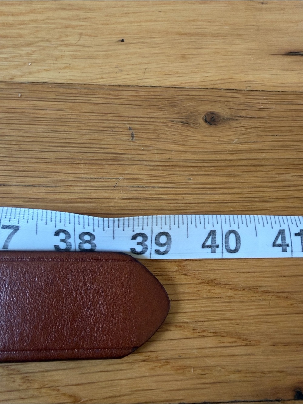 Madewell Genuine Leather Belt with Brass Buckle - Picture 8 of 8